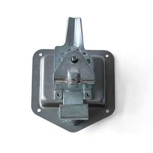 Chrome Plated Flush Mount T-Handle RV <b>Cabinet</b> <b>Lock</b>, Recessed Anti-Theft Door Latch for RV Compartment, Toolbox, Special Vehicle - Product Image 2