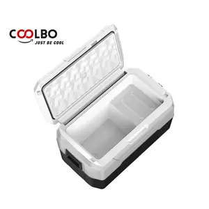 COOLBO Kompresor Kulkas 12 V Portabel 12 Volt, Pendingin Listrik Mini Portable untuk Mobil