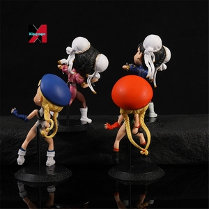 2024 4 Uds 15Cm <span class=keywords><strong>Chun</strong></span> <span class=keywords><strong>Li</strong></span> modelo de dibujos animados lucha callejera PVC figuras de acción juguetes niños niñas muñecas - Product Image 5