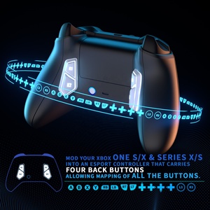 Boutons arrière K1 K2 K3 K4 blancs redessinés pour kit de remappage EXtremeRate Victor S/X - Product Image 3