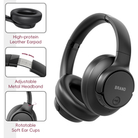 2025 superventas auriculares híbridos ANC auriculares con cancelación activa de ruido auriculares inalámbricos portátiles para teléfono móvil