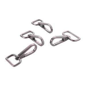 Tùy Chỉnh 20Mm 25Mm Vòng Tròn Kim Loại Dây Đeo Vai Túi Khóa Móc Chất Lượng Tốt Túi Có Thể Điều Chỉnh Matte Bạc Snap Móc Khóa - Product Image 5