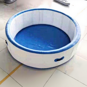 Bain de glace <span class=keywords><strong>gonflable</strong></span> en PVC <span class=keywords><strong>pour</strong></span> piscine en tissu Drop Stitch <span class=keywords><strong>pour</strong></span> piscine de récupération extérieure - Product Image 1
