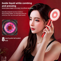 Peigne à cheveux électrique avec minoxidil Liniment Add-On populaire pour le massage du cuir chevelu Red Blue Light Head Massager Peut ajouter des huiles essentielles