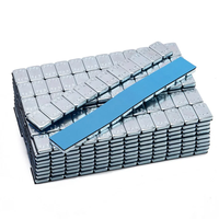 Voitures enduites de zinc SUV camions équilibreurs de roue de moto bande bleue 5g 12 poids de roue d'équilibre adhésif