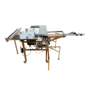 Scie à panneaux horizontale professionnelle écologique avec guide laser et lame de 203 mm pour une coupe précise du métal et du bois - Product Image 5