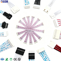 Faisceau de câbles à borne GH1.25mm, connecteur à double embout pas 1.25, assemblage de câbles personnalisé pour applications automobiles, industrielles et électroniques