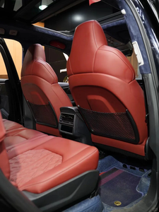 Sièges électriques haut de gamme pour Audi, cuir rouge matelassé, sièges ergonomiques confortables - Product Image 2