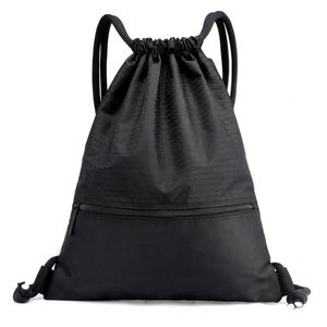 Hot Sale Manufacture Waterproof Soccer Pattern Polyester Soccer Polyester Drawstring <b>Bag</b> - Product Image 2