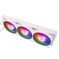 Refroidisseur d'eau pour processeur Frozen Warframe 360 SE ARGB BLANC 360 mm TL-P12W-S Ventilateurs PWM 70,84 CFM LGA1851 AM5 pour PC de jeu professionnels