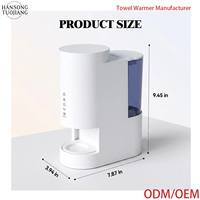 Distributeur de serviettes chaudes ABS 500 ml à capteur infrarouge sans contact pour station de spa à fort trafic – Fourniture OEM