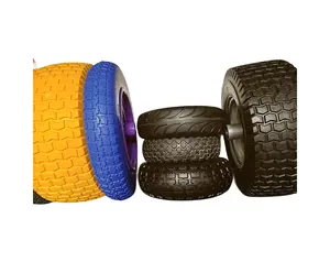 4.00-8 PU Foam Wheel Used in Garden/Lawn/Building Operations