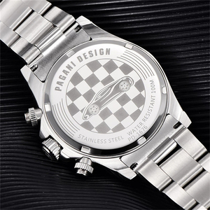 Montres de luxe à Quartz pour hommes, chronographe de sport rétro, verre saphir japonais <span class=keywords><strong>VK63</strong></span>, nouvelle collection 2022 - Product Image 6