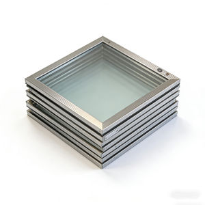 ประตูกระจกแช่เย็นแบบมองเห็นได้กว้าง แผงใสเต็มบาน สำหรับตู้แช่ซุปเปอร์มาร์เก็ต เพื่อการมองเห็นสินค้าได้ชัดเจนสูงสุด - Product Image 1