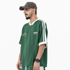 T-shirt <span class=keywords><strong>Vedo</strong></span> Logo personnalisé en gros maille coton polyester à manches courtes T-shirt pour hommes Nouvelle chemise de sport de course - Product Image 3