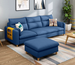 Sofá de Tela para Varias Personas, Apto para Sala de Estar y Dormitorio, Desmontable y Lavable, Sofá Informal - Product Image 5