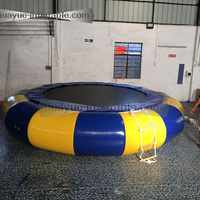 Equipo de juego de trampolín de agua inflable personalizado de fábrica barato a la venta