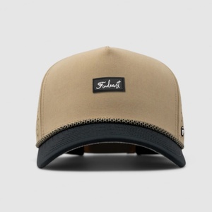 Casquette de golf Melin Hats Trucker Hat à 5 panneaux, imperméable, perforée et découpée au laser sur mesure, avec visière incurvée et cordon en maille - Product Image 4