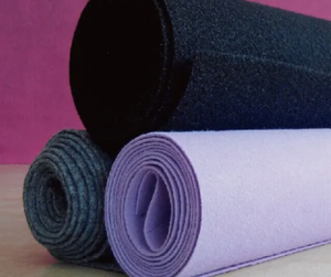 Chất lượng cao 100% polyester Velour bề mặt vải không dệt 150g/sqm 650g/sqm sàn triển lãm chống trượt Thảm ngoài trời thảm - Product Image 5