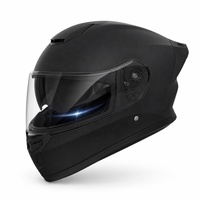 Coussinets de remplacement respirants pour casque de moto intégral Huanding, doublure intérieure, coussinets de joue, 54-61 cm