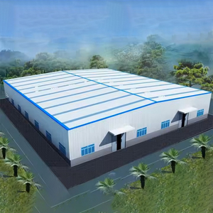 Vente en gros de kits de construction à ossature en acier nouvelle série Atelier préfabriqué industriel léger pour supermarchés - Product Image 4