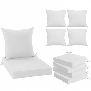 Coussins de canapé en tissu d'extérieur durables, personnalisés en gros avec logo OEM imprimé, pour hôtels et cafés, oreillers lombaires et coussins de siège pour usage hôtelier - Product Image 5