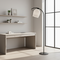 Lampadaire d'hôtel de style mi-siècle, nouveau design créatif, fantaisie et simple, pour chambre à coucher, salon, lecture