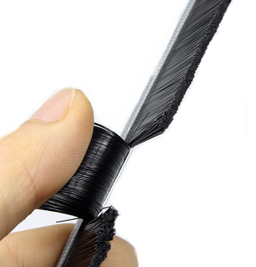 Joint <span class=keywords><strong>de</strong></span> brosse isolant <span class=keywords><strong>de</strong></span> type F pour <span class=keywords><strong>porte</strong></span> coulissante, joint d'étanchéité pour <span class=keywords><strong>porte</strong></span> à enroulement, brosse <span class=keywords><strong>de</strong></span> protection contre les intempéries - Product Image 3