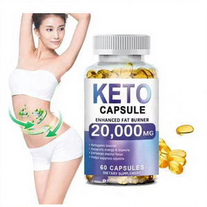 วิต้าสปริง OEM แคปซูลลดน้ำหนักสูตรแอคทีฟคีโต ผลิตภัณฑ์เสริมอาหารลดไขมัน กระชับสัดส่วน ลดพุง แคปซูลซอฟต์เจล บีเอชบี คีโต - Product Image 1