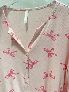 Conjunto de Ropa Casual para Mujer, Tela Suave con Estampados Adorables para Relajarse en Casa - Product Image 3