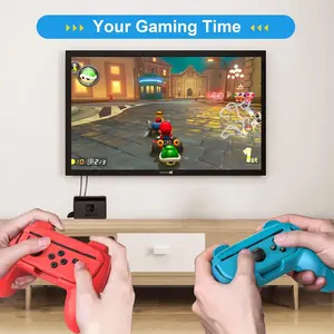 Pacchetto di accessori sportivi <span class=keywords><strong>Switch</strong></span> 14 in <span class=keywords><strong>1</strong></span>, Kit accessori sportivi per interruttore <span class=keywords><strong>Nintendo</strong></span>/interruttore OLED, Kit Bundle accessori per la famiglia - Product Image 5