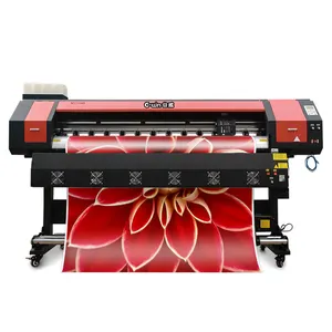 Gwin Roll to Roll Digital T shirt Plotter a getto d'inchiostro XP600 stampante Eco solvente macchina da stampa per Banner Poster di grande formato