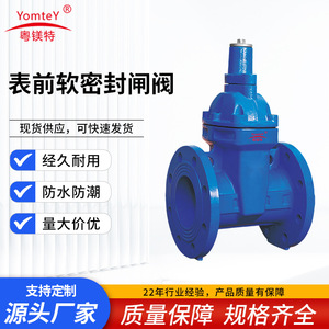 Soft Seal Gate Valve DN50-300 National Standard For Water Adjustment Manual Operation - Product Image 5