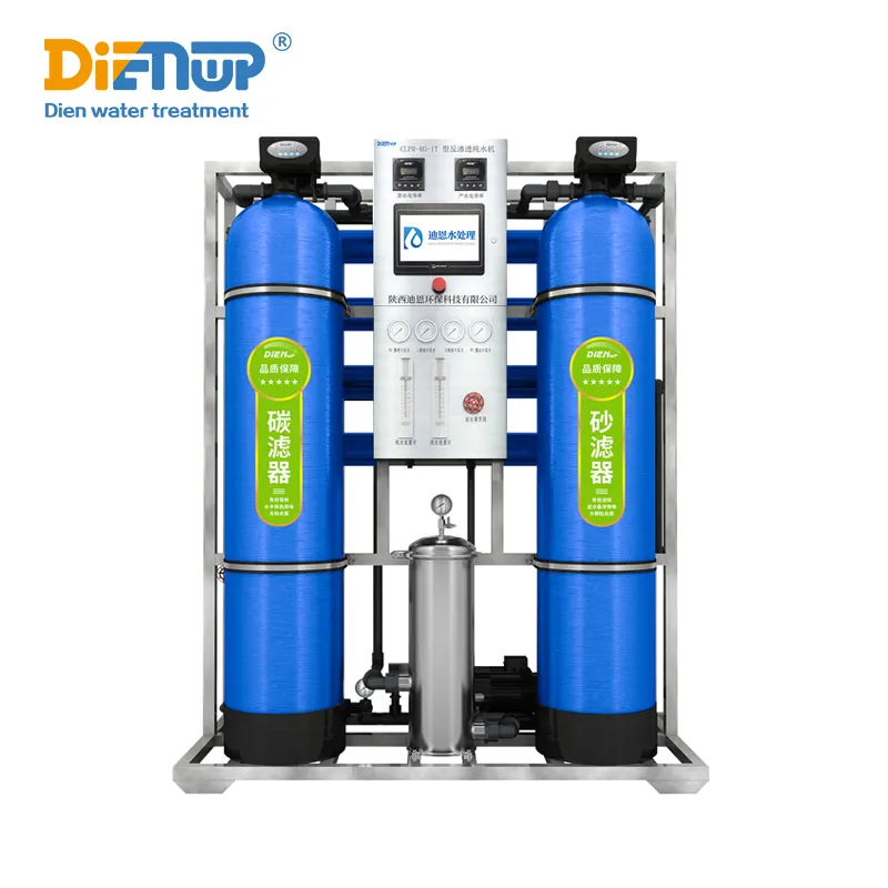 500lph Umkehrosmose maschinen hersteller Wasser aufbereitung systeme Reinwasser reinigungs maschine ro Wasser aufbereitung