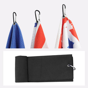 Nca लोगो कढ़ाई माइक्रोफाइबर वायल कपड़े गोल्फ तौलिया कस्टम डिजाइन थोक टीम खेल तौलिया - Product Image 5