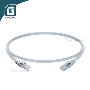 Gcabling Couleur grise Veste LSZH Cat6 Rj45 Coupleur de câble en ligne de réseau 8p8c 3m Utp Ethernet Patch Cord for Concentrator - Product Image 2