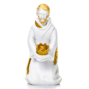Figuritas de la Santa Familia para decoración de comunión, estatua de Natividad para bautismo, Jesús, Marvel, bebé - Product Image 6