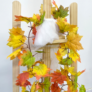 Chất Lượng Cao Duy Nhất Gốc Hoa Lụa Nhân Tạo Lỏng Lẻo <span class=keywords><strong>Maple</strong></span> Lá Đám Cưới Và Giáng Sinh/Tốt Nghiệp Trang Trí - Product Image 6