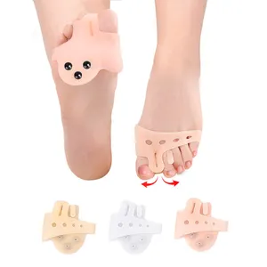 Metatarsal Pads With Magnets For Men And Women - Gel Toe Separators With Forefoot Cushion Bunion Correctors Toe Straighteners