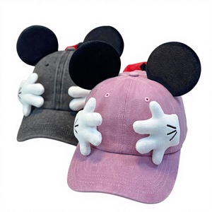 Gorras de Béisbol con Diseño de Orejas Grandes, Modernas, para Padres e Hijos, Unisex, Clásicas, Personalizadas, de 6 Paneles - Product Image 2