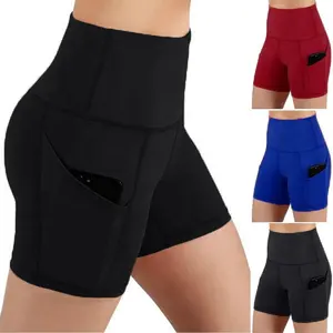 Wholesale High Quality Female Stretch Shorts Women Workout High