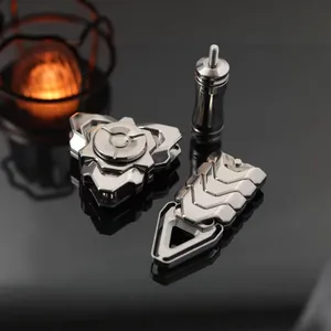 ดาบงูหางกระดิ่ง TianGe ZhangQu EDC แบบกลไกโลหะ พร้อมใบมีดคอมโพสิต 3 ใบ สำหรับหมุนเล่นด้วยปลายนิ้ว ช่วยคลายเครียด สำหรับเด็กอายุ 14 ปีขึ้นไป - Product Image 5