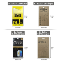 Protecteur d'écran en verre trempé 3D Ultra HD anti-rayures 9H pour iPhone E 14 Pro Max étui facile à installer téléphone portable