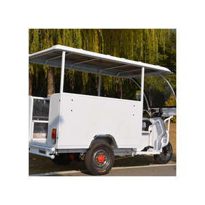 Mejor precio Suministro de fábrica Pedal eléctrico Motocicleta de tres ruedas Coche eléctrico de cuerpo abierto y Taxi Voltaje de 60V - Product Image 1