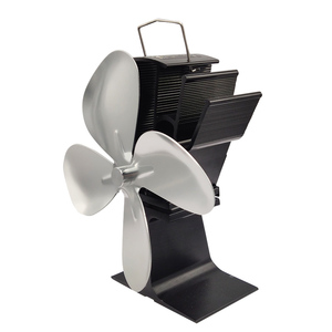 Ventilatore per Stufa a Legna Piccolo Nuovo Design a 4 Pale Alimentato dal Calore per Caminetto - Product Image 6