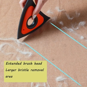 KingHon Pet Hair Remover Cat Fur Cleaning Device Carpet <b>Sofa</b> Car Detail Scraper <b>Dog</b> Lint Removal Silicone <b>Dog</b> Fur Removal Brush - Product Image 2