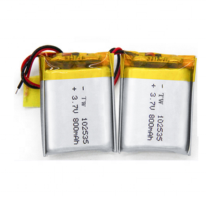 102535 <span class=keywords><strong>3</strong></span>,7 v 800mah titanate harte fall drone bereichern power lithium-polymer-ion batterie zellen - Product Image 2