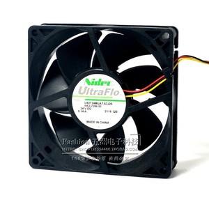 นิเด็ค อัลตร้าโฟล 90 มม. 24V 0.14A พัดลมระบายความร้อนอินเวอร์เตอร์แบบสามสาย - Product Image 1