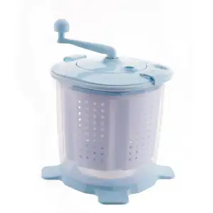 Olmayan elektrikli Mini el manuel çamaşır makinesi ve kurutma makinesi bebek manuel çamaşır makinesi