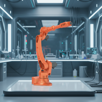 Robot de palettisation STEP SR10/2000 avec une charge utile de 10 kg et une portée de bras de 2010 mm, bras robotisé à 6 axes